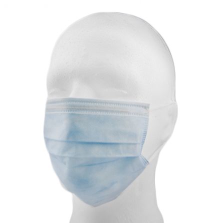 Medline Mundmaske mit elastischen Ohrschlaufen – 50 Stück