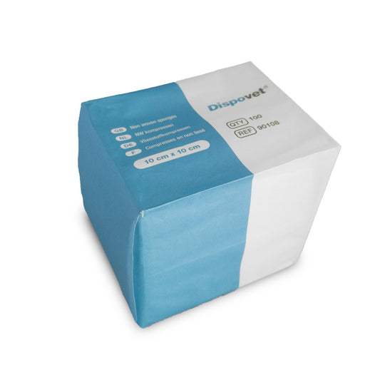 NW-Kompressen (10cm x 10cm) 100 Stück | Dispovet®