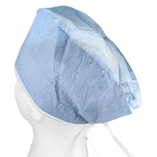 Medline OP-Haube (blau) – 100 Stück