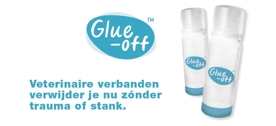 Veterinaire verbanden verwijder je nu snel zonder trauma of stank!