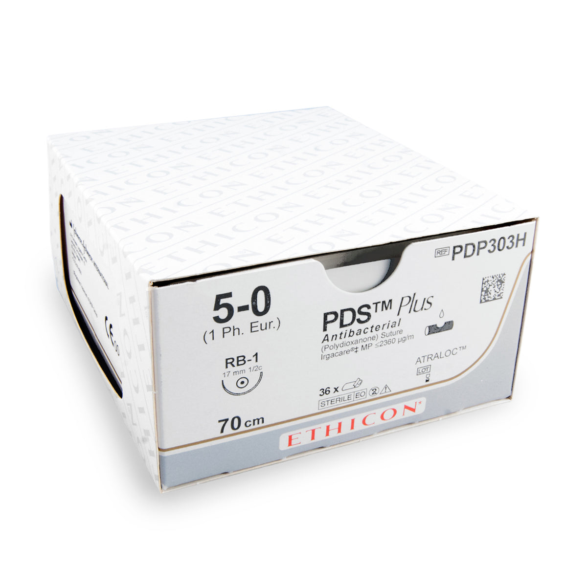 PDS Plus PDP303H USP 5-0 EP-1 RB-1 0,5 70cm, 36 Stück.
