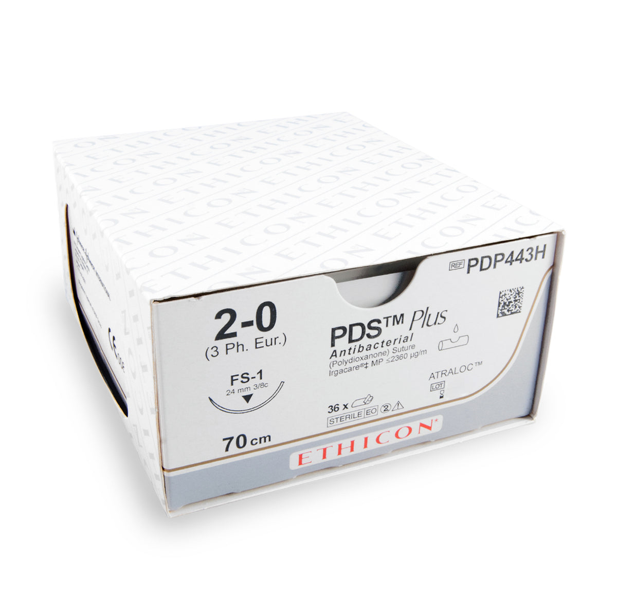 PDS Plus PDP443H USP2 - 0 EP-3 FS1 0,375 70cm, 36 Stück