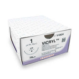 Nahtmaterial Vicryl Plus (1, 70cm, CP, V480H) 36 Stück | Ethicon
