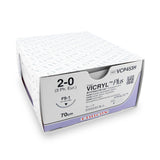 Nahtmaterial Vicryl Plus (VCP453H, 2-0, 70cm, FS-1 Nadel) 36 Stück | InnovetDirect