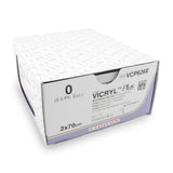 Nahtmaterial Vicryl Plus (VCP626E, 0 2 x 70cm) 24 Stück | Ethicon