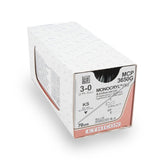 Nahtmaterial Monocryl Plus (MCP3650G, 3-0, KS-Nadel, 70 cm) 12 Stück | Ethicon