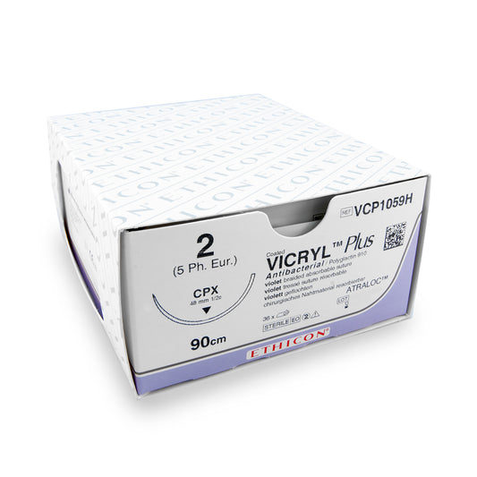 Nahtmaterial Vicryl Plus (VCP1059H, 90cm) 36 Stück | Ethicon