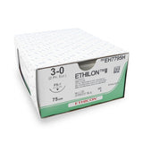 Nahtmaterial Ethilon II (USP 3-0, 75cm, FS-1, EH7795H) 36 Stück | Ethicon