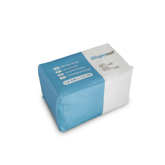 Dispovet® NW Schwämme, 7,5 x7,5 cm, 100 Stk