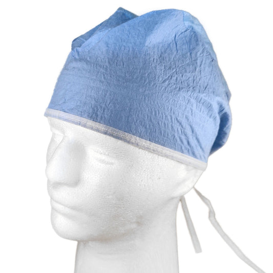 Medline OP-Haube (blau) – 100 Stück