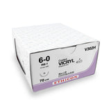 Ethicon Vicryl, USP 6-0, 70 cm, RB-1 Violett, V302H – 36 Stück
